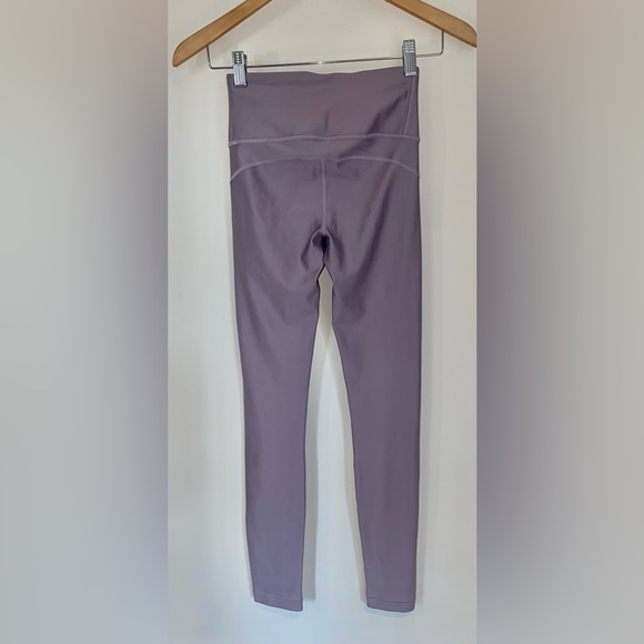 Under Armour | Women's HeatGear® Armour Hi-Rise Leggings in Dark Lilac - Picture 4 of 6